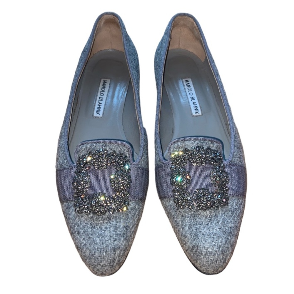 🤍MANOLO BLAHNIK🤍⭐️AUTHENTIQUE ⭐️